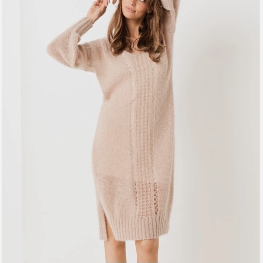 NWT Spell & The Gypsy Collective Designs Knit Midi Dress - Picture 2 of 10